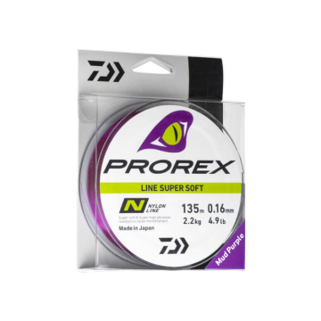 Fir Monofilament Daiwa Prorex Super Soft, Mud Purple, 270m