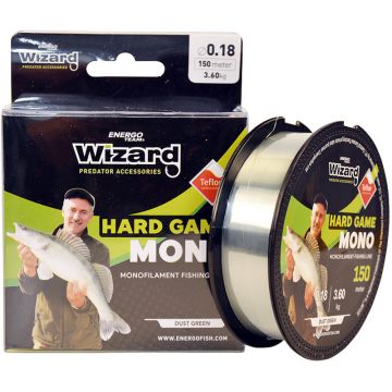 Fir Monofilament EnergoTeam Wizard Hard Game Mono Line, Transparent, 150m
