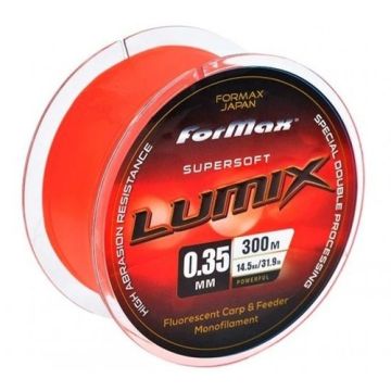 Fir Monofilament Formax Lumix Carp&Feeder Red Fluo, 300m