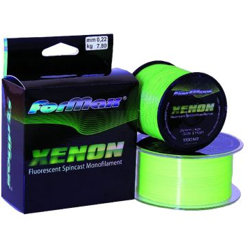 Fir Monofilament Formax Xenon, Verde Fluorescent, 1000m
