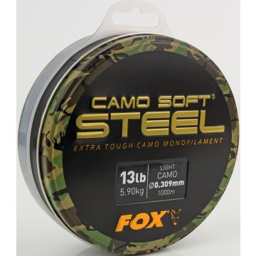 Fir Monofilament Fox Soft Steel, Camo Light, 1000m