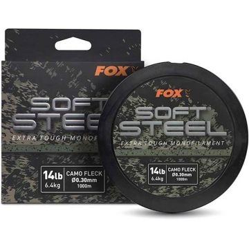 Fir Monofilament Fox Soft Steel Fleck Mono, Camo, 1000m