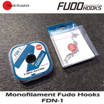 Fir Monofilament Fudo Hooks 100m