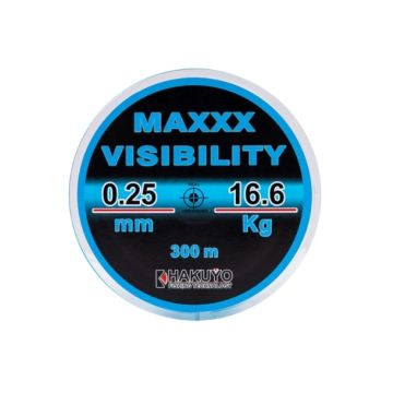 Fir Monofilament Hakuyo Maxxx Visibility, Albastru, 300m