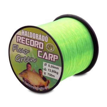 Fir Monofilament Haldorado Record Carp Fluo Green, 700m-800m