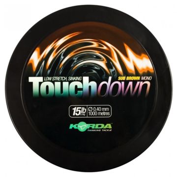 Fir Monofilament Korda Touchdown Sub Brown, 1000m