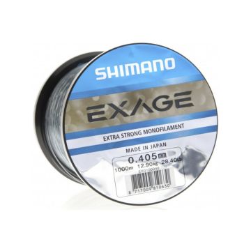 Fir Monofilament Shimano Exage, Steel Grey, 1000m
