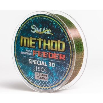 Fir Monofilament Smax Method Feeder Special 3D, 150m