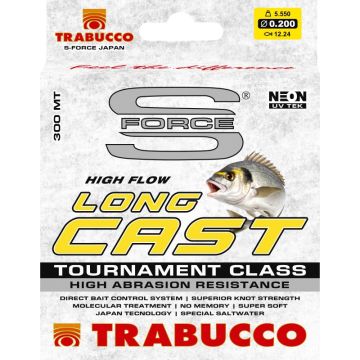 Fir Monofilament Trabucco S-Force Long Cast Uv, 300m