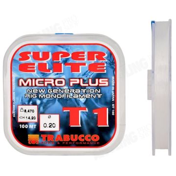 Fir Monofilament Trabucco Super Elite Micro Plus T1, 100m