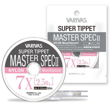 Fir Monofilament Varivas Super Tippet Master Spec II Nylon, 50m