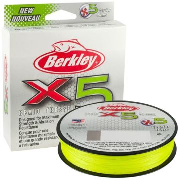 Fir Textil Berkley X5 Fluoro, Verde, 150m