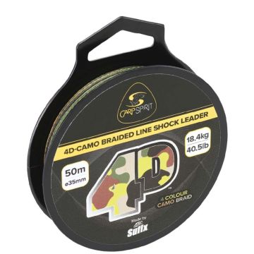 Fir Textil Carp Spirit 4D Shock Leader, 50m