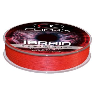 Fir Textil Climax iBraid, 135m, Fluo Red
