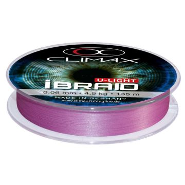 Fir Textil Climax iBraid U-Light, Fluo Purple, 135m