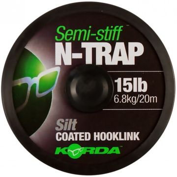 Fir Textil Cu Cmasa Korda N-Trap Semi-Stiff Silt, 20m