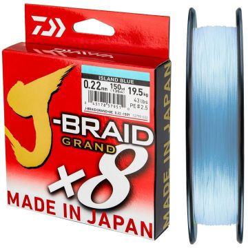 Fir Textil Daiwa J-Braid Grand X8, Albastru, 135m