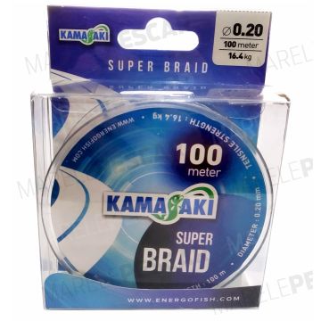 Fir Textil EnergoTeam Kamasaki Super Braid, Green, 100m