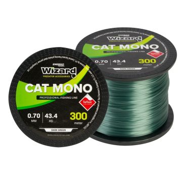 Fir Monofilament EnergoTeam Wizard Cat Mono, Verde Inchis, 300m