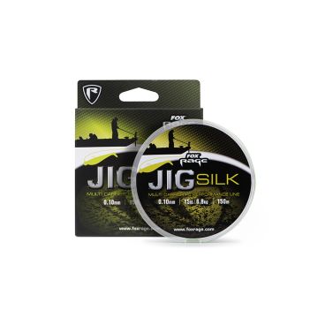 Fir Textil Fox Rage Jig Silk, 8X, Verde Fluo, 150m
