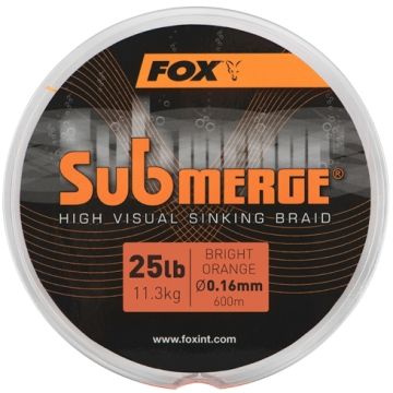 Fir Textil Fox Submerge High Visual Sinking, Portocaliu, 600m