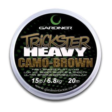 Fir Textil Gardner Trickster Heavy Camo Brown 20m