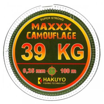Fir Textil Hakuyo Maxxx Camouflage, Verde, 100m