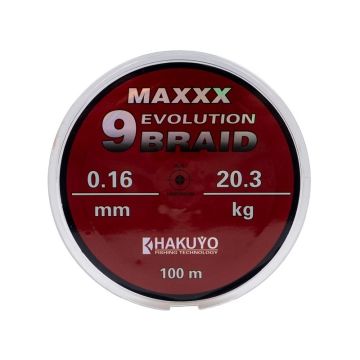 Fir Textil Hakuyo Maxxx Evolution 9 Braid, Verde, 100m