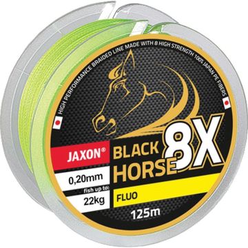 Fir Textil Jaxon Black Horse PE 8X Fluo 125m
