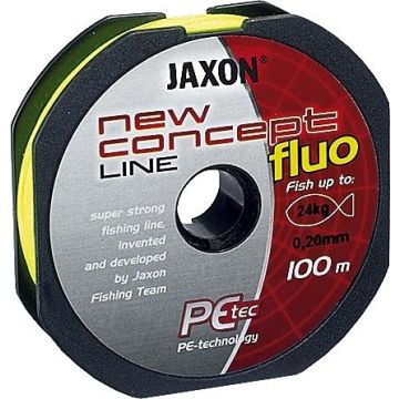 Fir Textil Jaxon Concept Line, Galben Fluo,100m