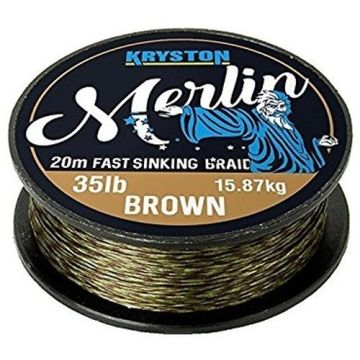 Fir Textil Kryston Merlin Fast Sinking Supple, Brown, 20m
