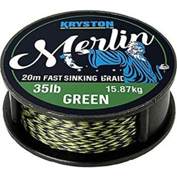 Fir Textil Kryston Merlin Fast Sinking Supple, Weed Green, 20m