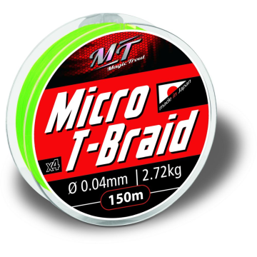 Fir Textil Magic Trout Micro T-Braid, Light Green, 150m