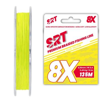 Fir Textil Sert 8X SRT, Fluo Yellow, 135m