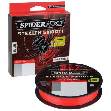 Fir Textil SpiderWire Stealth Smooth 8 Braid, Code Red, 300m