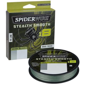 Fir Textil SpiderWire Stealth Smooth 8 Braid, Moss Green, 300m