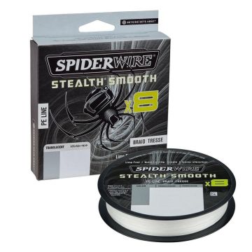Fir Textil SpiderWire Stealth Smooth 8 Braid, Translucent, 150m