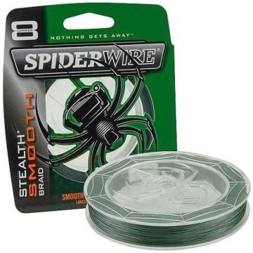 Fir Textil Spiderwire Stealth Smooth Braid, Verde, 150m