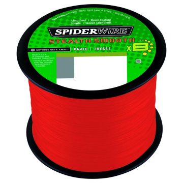 Fir Textil SpiderWire Stealth Smooth x8 PE Braid, Code Red, 2000m