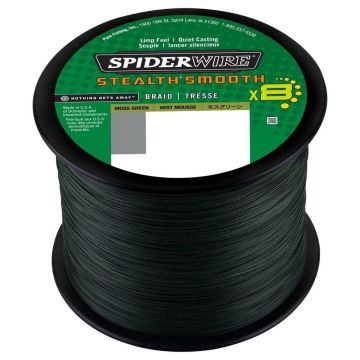 Fir Textil SpiderWire Stealth Smooth x8 PE Braid, Moss Green, 2000m