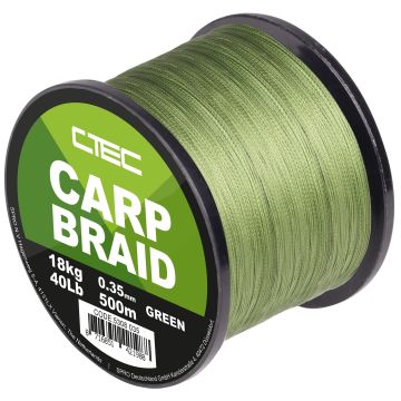 Fir Textil Spro C-Tec Braid, Green, 500m