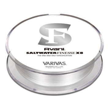 Fir Textil Varivas Avani Saltwater Finesse PE X8, Crystal White, 150m