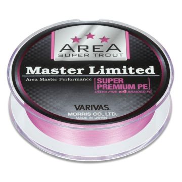 Fir Textil Varivas Super Trout Area Master Limited Super Premium PE, Tournament Pink, 75m