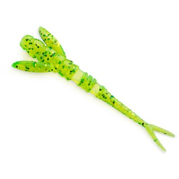 Naluca FishUp Flit 1.5", 026 Flo Chartreuse/Green, 4.1cm, 10buc/plic