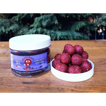 Boilies Tari de Carlig Dudi Bait Jumbo Wafters Hardned/Dumbell, Forest Squid, 200g/borcan