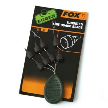 Fox Edges Tungsten Line Guard Beads, 8buc/plic