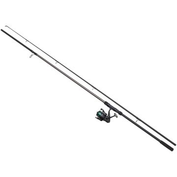 Combo DAM Lanseta Full-Tech Carp Combo, 3.04m, 12ft, 2buc + Mulineta 6000