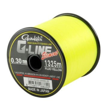 Fir Gamakatsu G-Line Element, Culoare Galben
