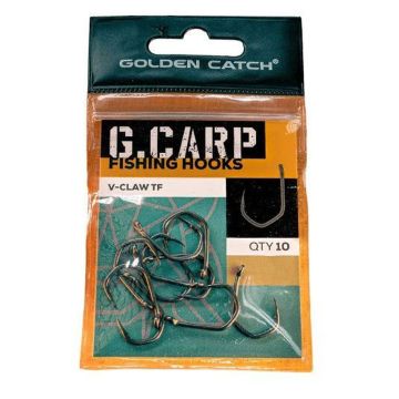 Carlige Golden Catch V-Claw, 10buc/plic