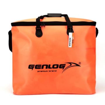 Geanta Impermeabila Genlog Solid Base Eva M, Orange, 50x30x25cm
